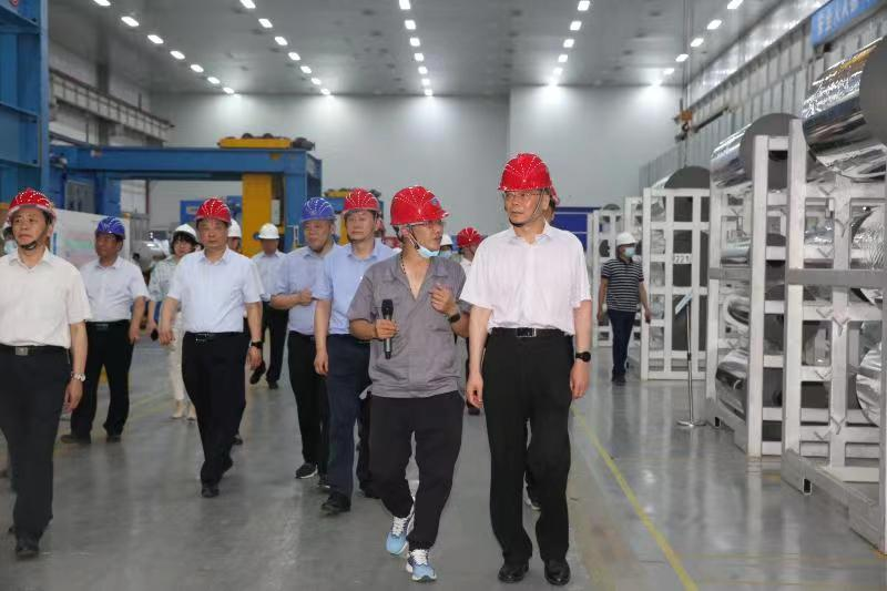 Provincial CPPCC Vice Chairman Han Jun came to our company to inspect and guide the work